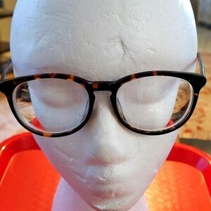 ZENNI, ROUND BOHO STYLE GLASSES. Faux tortoise shell color. Good used condition.